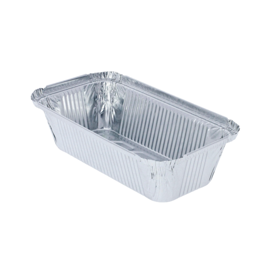 500 x 510cc No. 6A Aluminium Foil Food Containers Recyclable