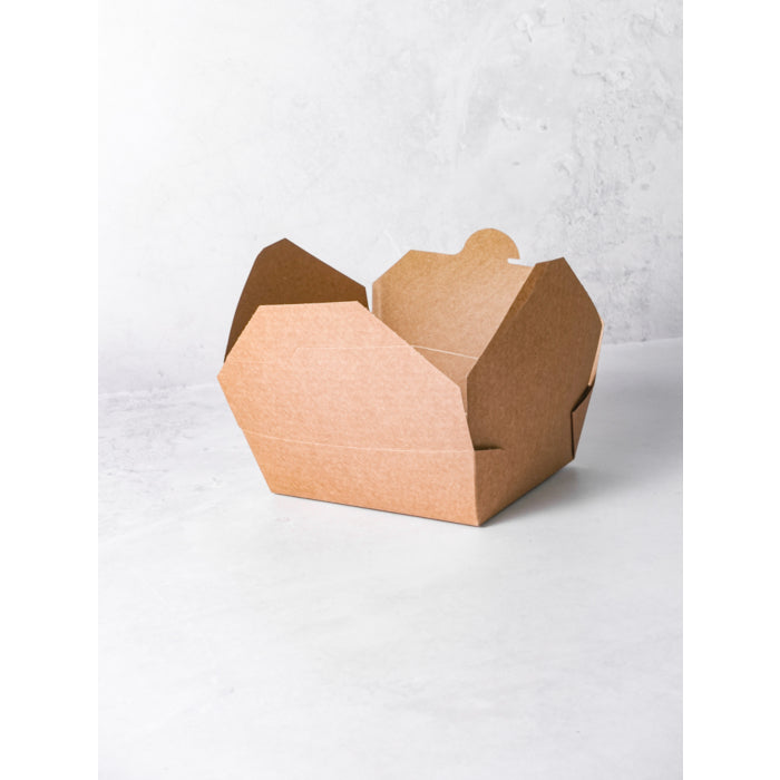 36oz Brown Food Takeaway Container Boxes [1000ml] 150 Boxes